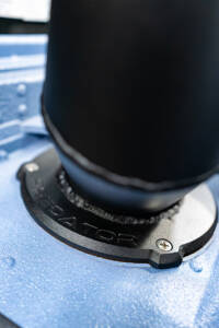 hummer h1 snorkel up close image of installation