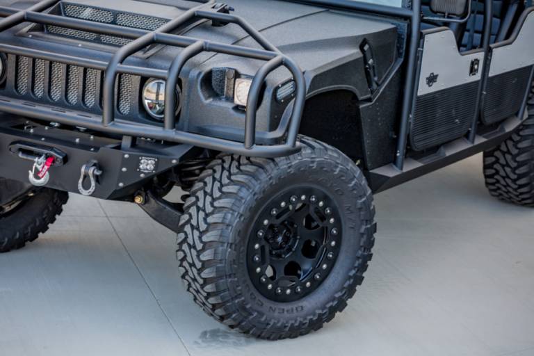 HMMWV DRing Heavy Duty Brush Guard Predator Inc Hummer Duramax