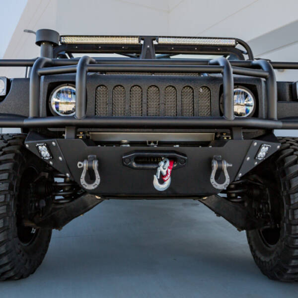 HMMWV DRing Heavy Duty Brush Guard Predator Inc Hummer Duramax