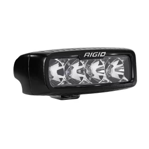 rigid sr-q series pro flood black surface mount h2 corner light cowl
