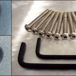 Stainless Steel Dash Bolt Set