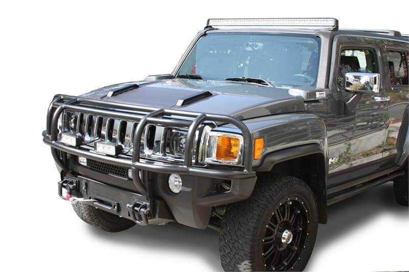 Hummer h3 roof rack best sale with lights