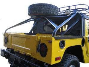 Slant Back Tire Carrier