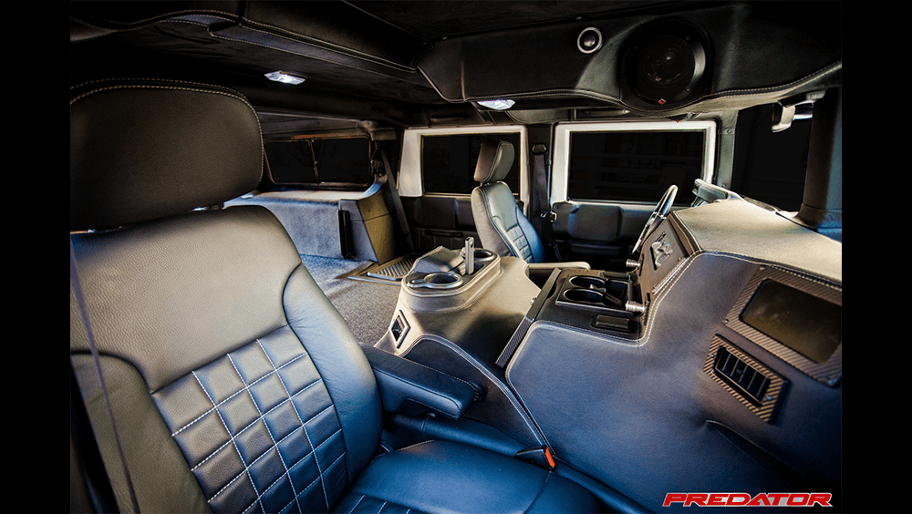 Civilian Humvee Interior