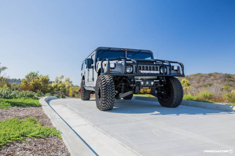 Hummer H1 gets a unique LineX Exterior & Interior coating
