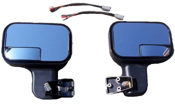 Manual Non-Powered Side Mirrors Set For HUMMER H1 / Humvee (1992-2006) - Left & Right Pair