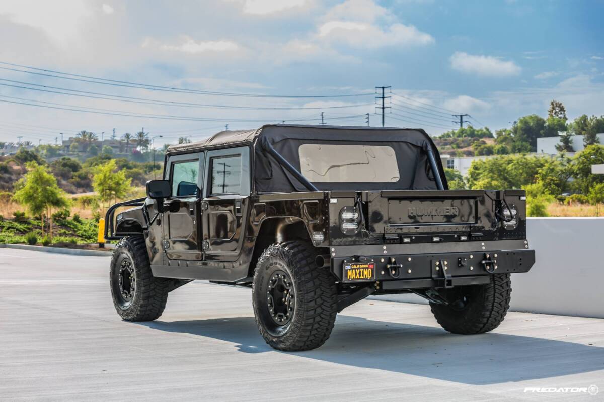 SOLD - PREDATOR INC., FOR SALE - 1999 H1 Hummer Soft-Top w/ LBZ Duramax ...