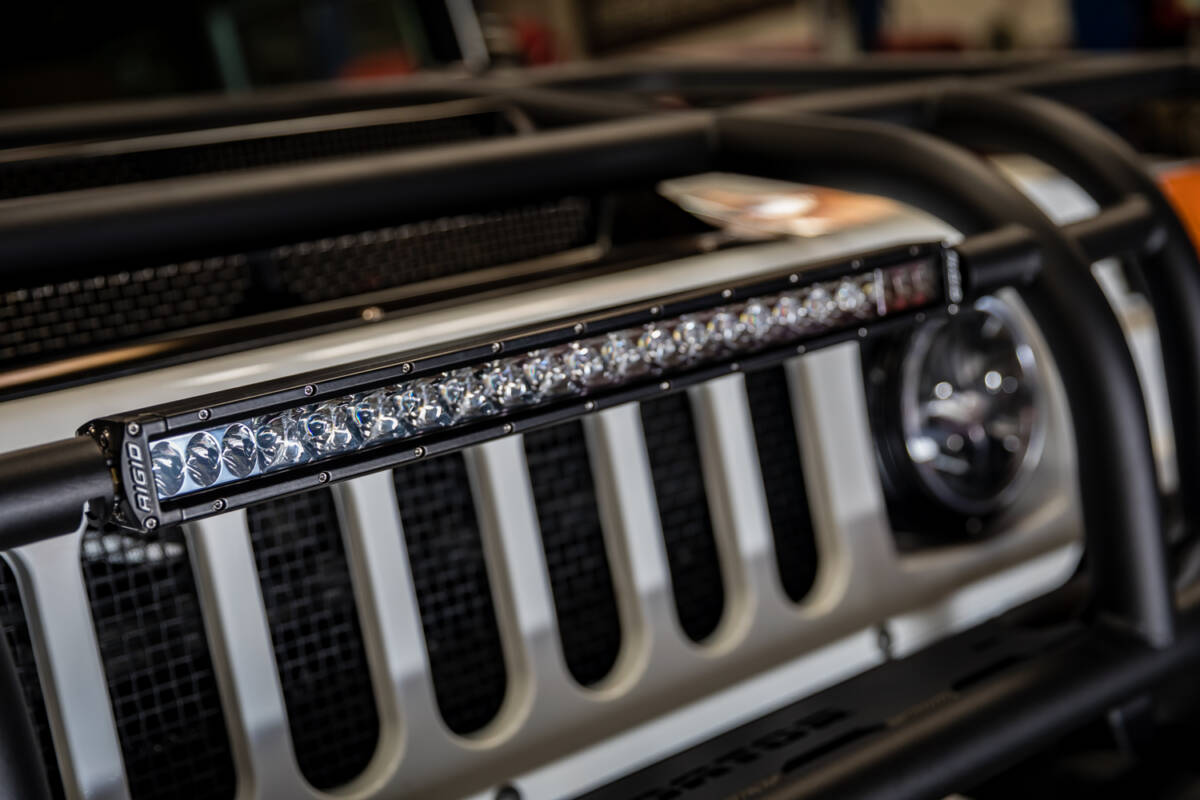 DRing Heavy Duty Brush Guard w/ Integrated 20" Rigid Light Bar