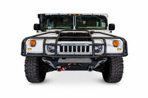 D-Ring Heavy Duty Brush Guard w/ Integrated 20" Rigid Light Bar