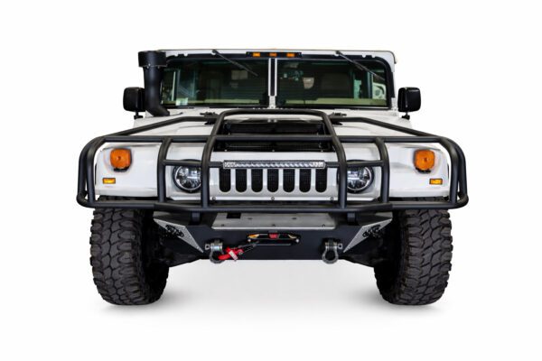 D-Ring Heavy Duty Brush Guard w/ Integrated 20" Rigid Light Bar