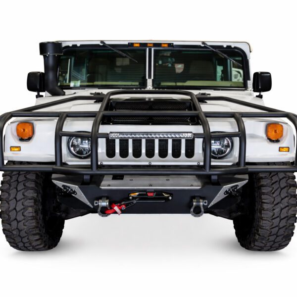 D-Ring Heavy Duty Brush Guard w/ Integrated 20" Rigid Light Bar