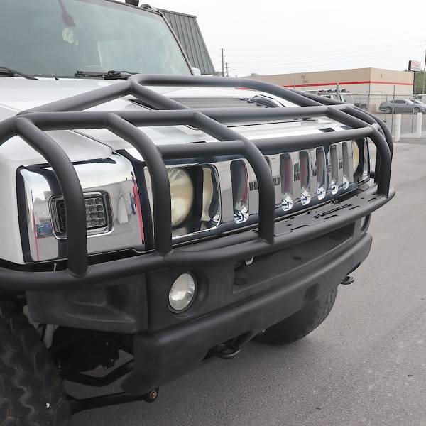 H2 D-Ring Brush Guard - Predator Inc: Hummer Accessories, Fabrication ...