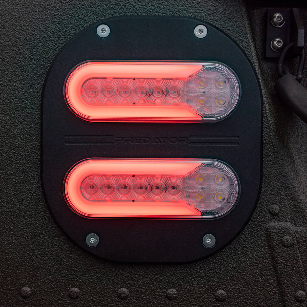 Gen 2 Billet Oval LED Tail Lights - Predator Inc: Hummer Duramax ...