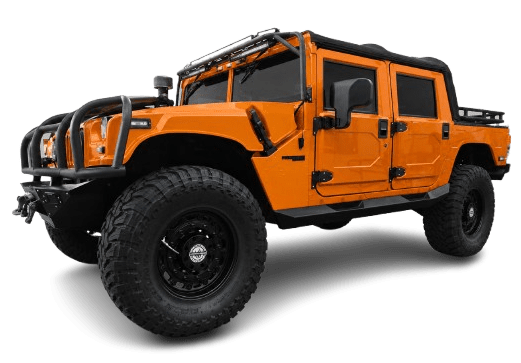 2001 Arancio Atlas Lamborghini Hummer H1