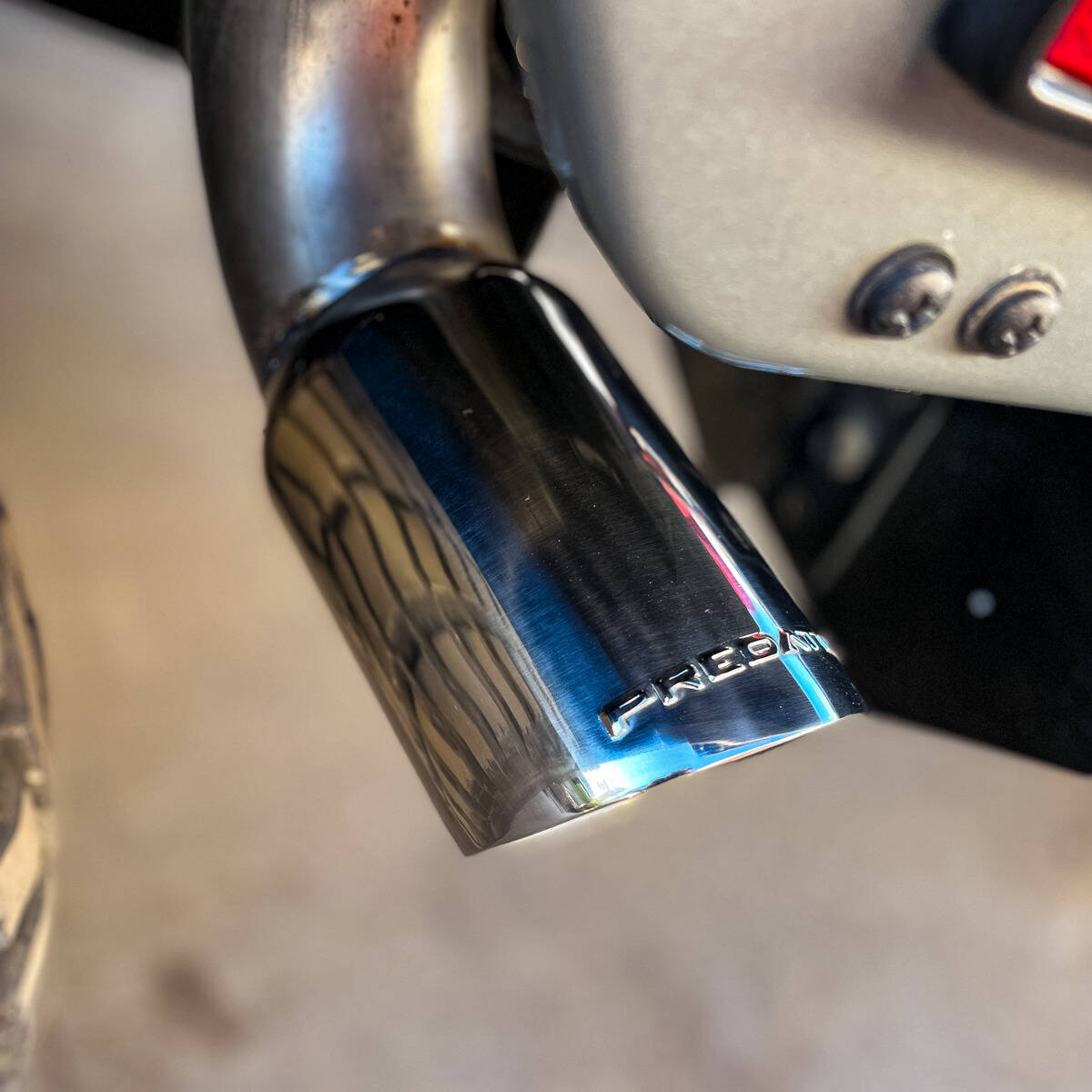 Angled Exhaust Tip (4" Inlet, 5" Outlet) Predator Inc Hummer Duramax