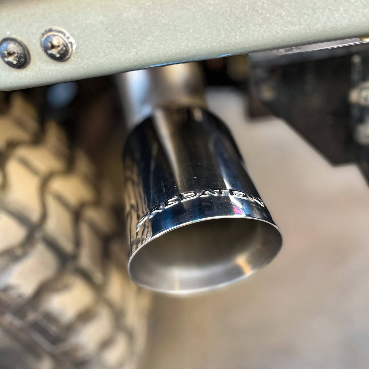 Angled Exhaust Tip (4" Inlet, 5" Outlet) Predator Inc Hummer Duramax