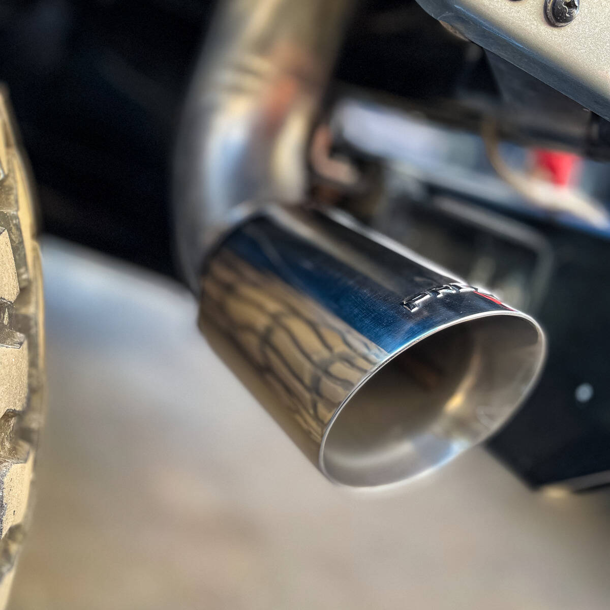 Angled Exhaust Tip (4" Inlet, 5" Outlet) Predator Inc Hummer Duramax