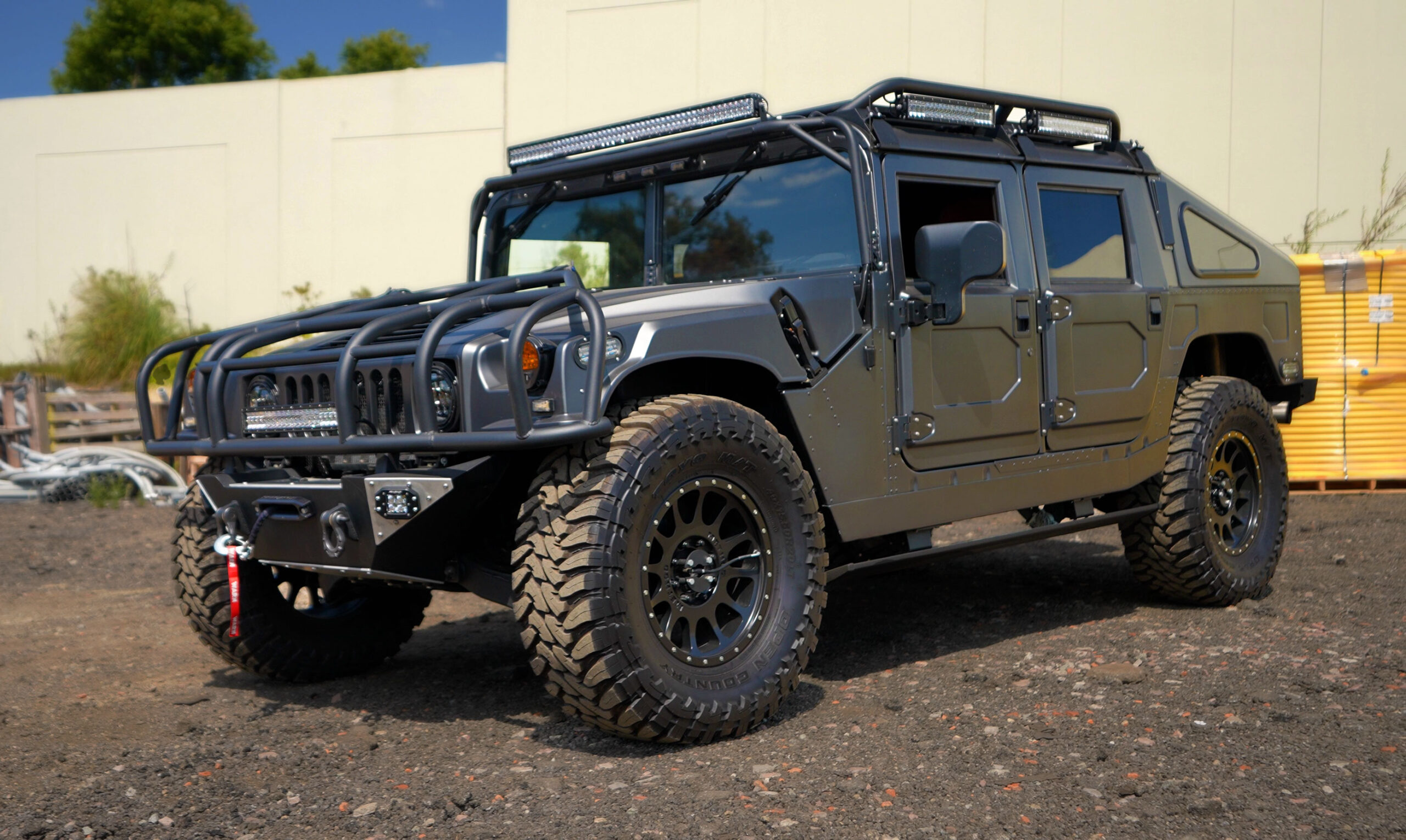 hummer h1 slant back