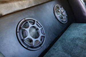 Custom Speaker Box Between Rear Seats