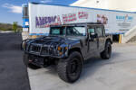 black diamond 2006 hummer h1 alpha open-top with rigid lighting, winch system, brush guard
