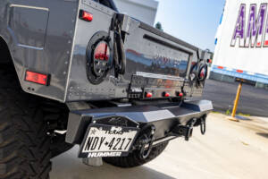 2006 hummer h1 alpha open-top rear side view image