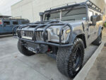 2002 GRAY Hummer H1 Wagon - Duramax Conversion with brush guard , roof rack, 12K VIPER WINCH SYSTEM