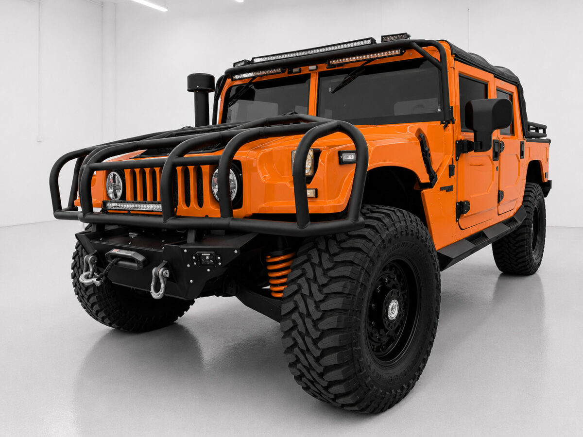 2001 Arancio Atlas Lamborghini Hummer H1